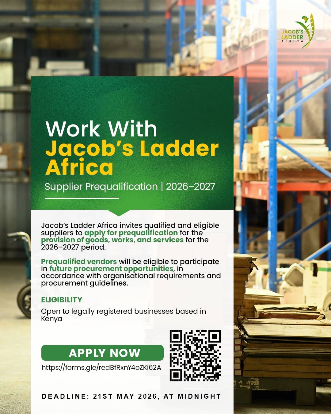 Supplier Prequalification